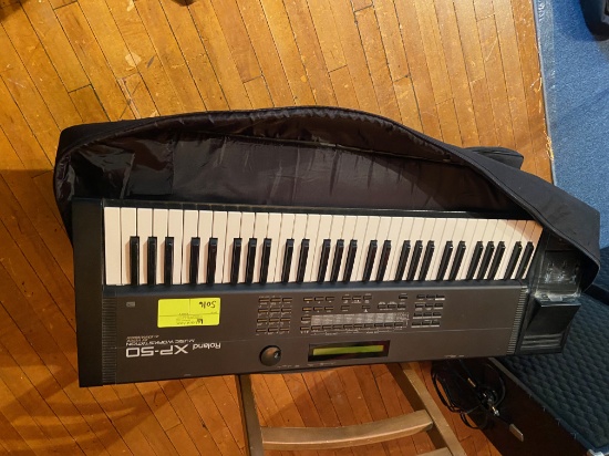 Loc: 11, Stage. Roland Keyboard XP 50. This lot is located at: 417 Quincy St, Hancock, MI 49930. PLE