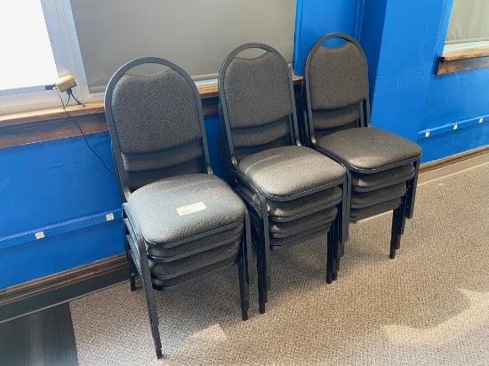 Loc: 11, eSports. 12 Stacking Chairs. This lot is located at: 417 Quincy St, Hancock, MI 49930. PLEA