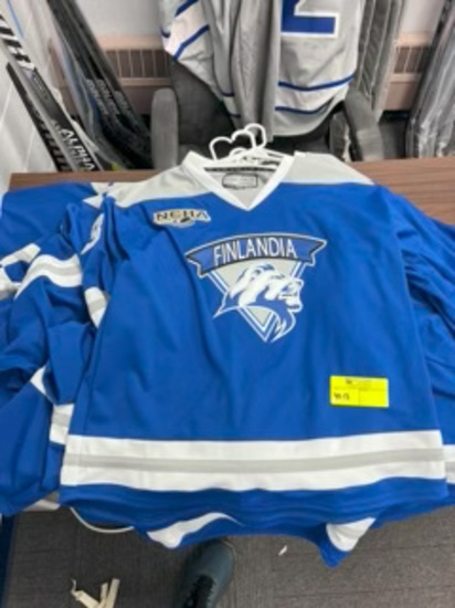 Loc: 2, Seminar A. JOG Professional Hockey Jersey - Numbers 3, 24,65,43, 13, 17, 12, 1, 77, 43, & 86