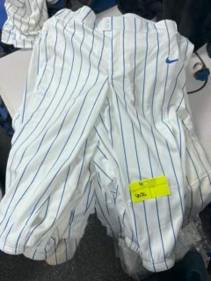 Loc: 2. Nike Team Softball Pants - Various Sizes -white with pinstripe. This lot is located at: 535