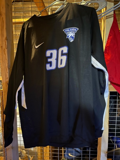 Loc: 2, 105. Soccer Jerseys 30+, assorted numbers and sizes. This lot is located at: 535 Summit St H
