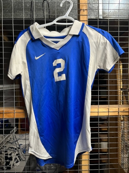 Loc: 2, 105. Lot of 6 assorted Finlandia University Volleyball jerseys. This lot is located at: 535