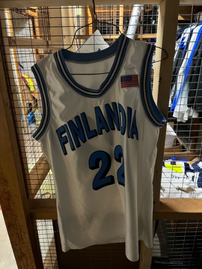 Loc: 2, 105. 9 Various Delong & Nike Finlandia University Women's Basketball jerseys, . This lot is