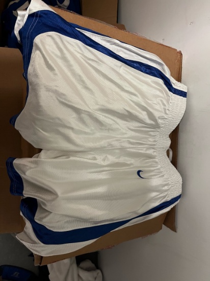 Loc: 2, 105. Box of Finlandia University Men's Basketball shorts. This lot is located at: 535 Summit