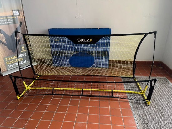 Loc: 2, 105. SKLZ Quickster Soccer Trainer Portable Soccer Rebounder Net for Volley, Passing, and So