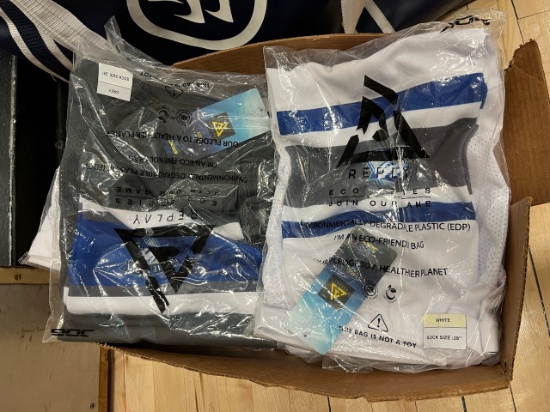 Loc: 2, Court. 12 New JOG Finlandia University Hockey Socks. This lot is located at: 535 Summit St H