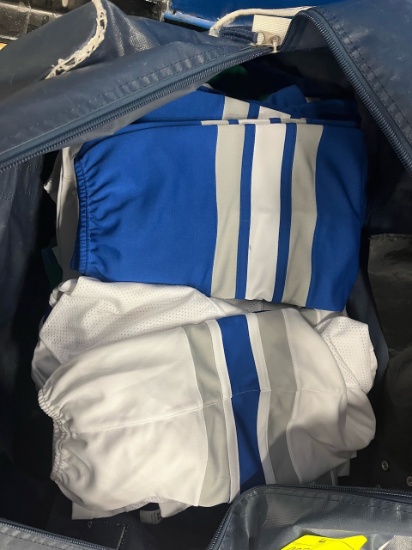 Loc: 2, Court. Lot of 50 pairs of used Hockey Socks with bag. This lot is located at: 535 Summit St