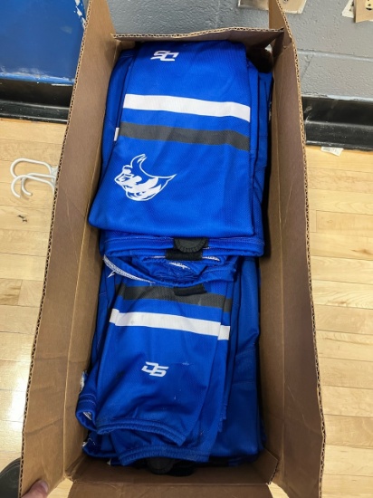Loc: 2, Court. Lot of 26 pairs Finlandia University Hockey Socks. This lot is located at: 535 Summit