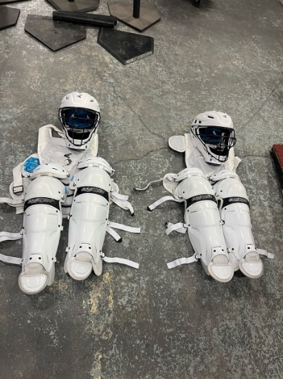 Loc: 2, Court. 2 Sets of catchers gear. This lot is located at: 535 Summit St Hancock, MI 49930