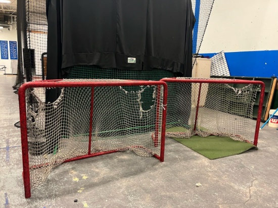 Loc: 2, Court. Set of hockey nets. This lot is located at: 535 Summit St Hancock, MI 49930