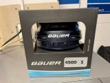 Loc: 2, Court. New in box Bauer 4500 Small hockey helmet. This lot is located at: 535 Summit St Hanc