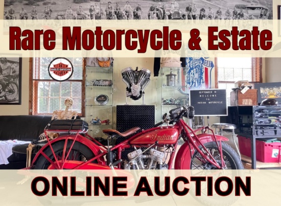 Rare Motorcycle & Estate Online Auction