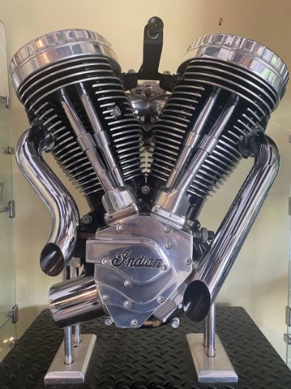 2003 Indian Power Plus 100  engine - Motor was displayed in Indian factory until 2003, Vin Number 1