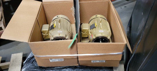 19-42-05 -  Baldor Reliance Speed Motors 7.5HP (new in boxes)