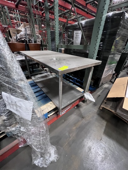 18-43-08 -  SS Table - 60"X30"X28.5"