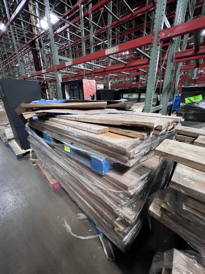 18-50-08 -  Pallet Of Lumber Various Lengths mostly 7"X1.5 - QTY Approx 144