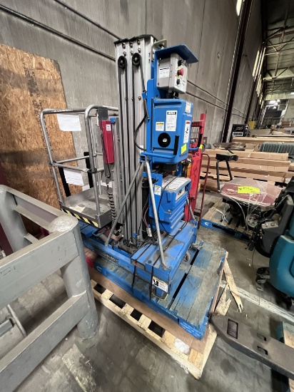BW36 -  Genie Man Lift IWP-20s - 300Lbs Cap.