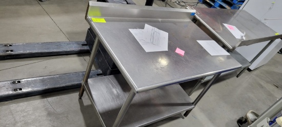 NW- 4' Stainless Steel Table
