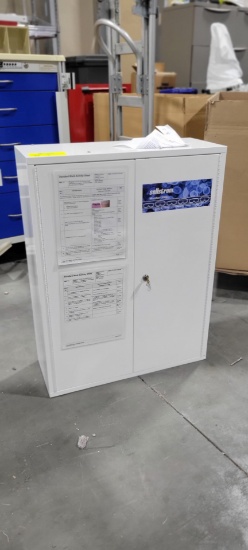 NW- Sellstrom Monitor 2000 Lockable Chemical Cabinet- 12.5"x32"x9.5"