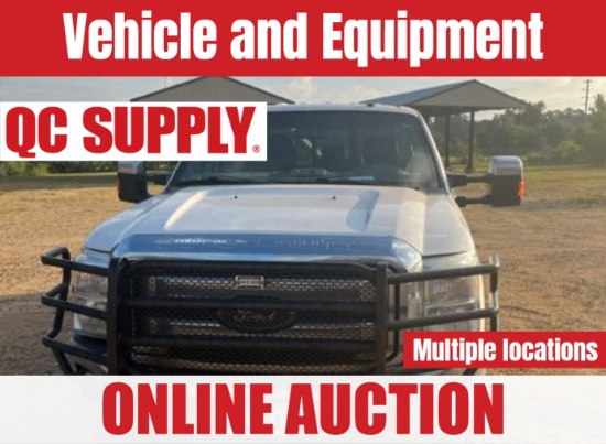 Vehicle and Equipment Online Auction
