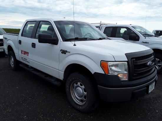 SCHUYLER, NE - 2013 Ford F150 Pickup Truck - 5.0 V8 Gas Engine with Automatic Transmission.