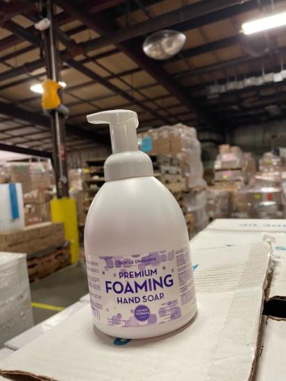 Foaming Hand Soap 18oz containers, Approx. 600 bottles, SKU 181317 (Approx. Total Retail Value- $360