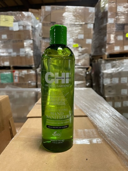 Chi Hand Sanitizer, 11.5 fl oz bottles. SKU 193268, approx. . 1200 (Approx. Total Retail Value- $178