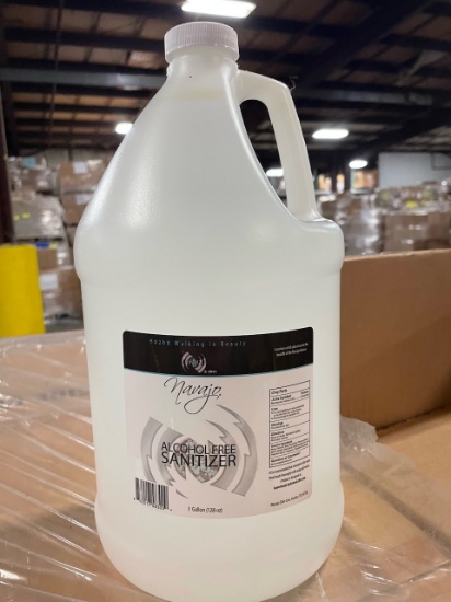 Alcohol Free Hand Sanitizer 1 Gallon  SKU 193275 Approx. 100 (Approx. Total Retail Value- $2200)