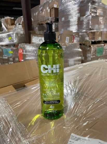 Chi Hand Sanitizer 26 fl oz bottles with pump. Approx. 672 bottles SKU 193391 (Approx. Total Retail