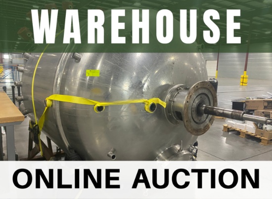 Warehouse Equipment Online Auction