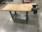 Work Bench with Vise