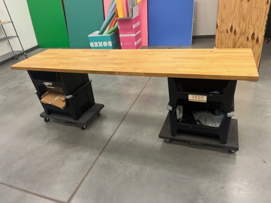 Wood Top w/ totes