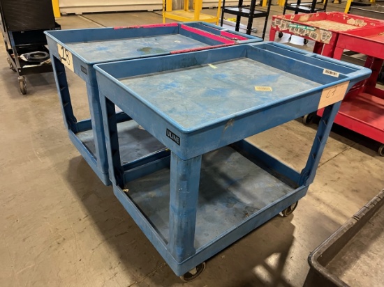 2 Tier Plastic Cart