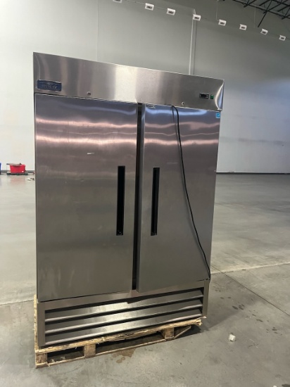 2 Door SS Refrigerator