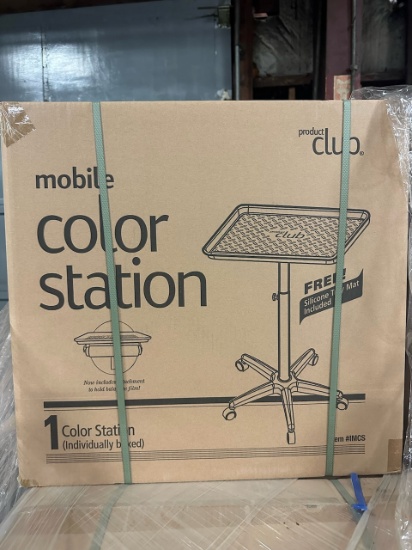Pallet of Mobile Color Stations