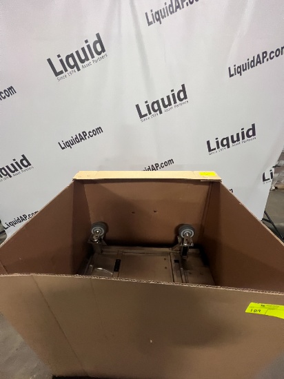 Stainless Steel caster cart 28 x 38