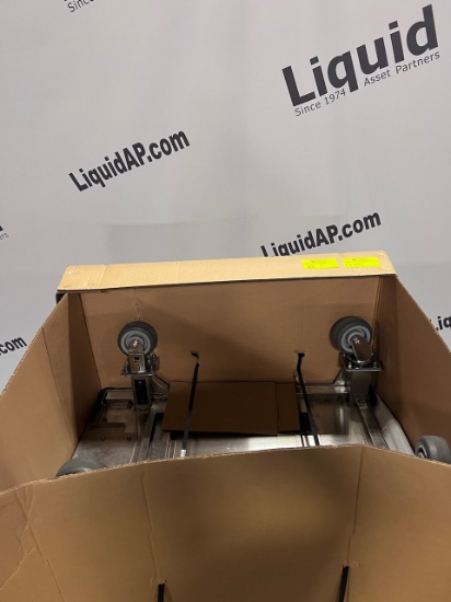 Stainless Steel caster cart 28 x 38