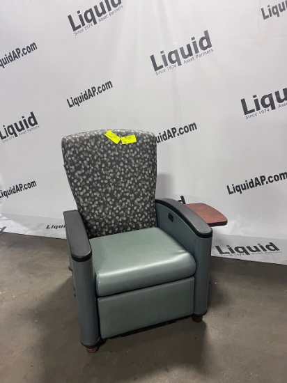 Hospital Reclining Chair with side table