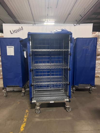 Metal Rack on casters 24 x 36 x 755 w cover