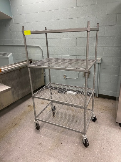 Metro rack on casters