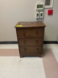 Small wooden side table