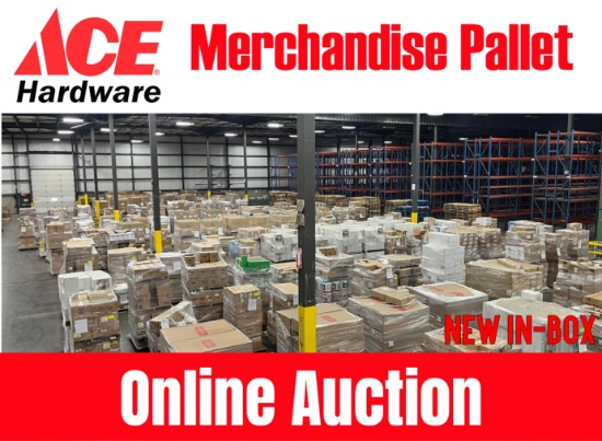 New Inventory Pallet Merchandise ACE Hardware