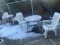 Plastic Patio set