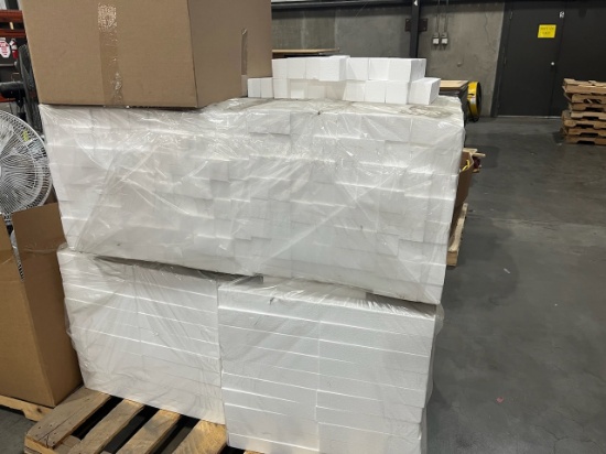 Styrofoam blocks