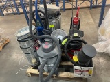 Vacuums & Metal Trash Containers