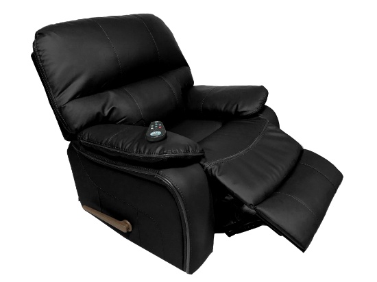 Big Cushy Massage Recliner (Black)- TL-7005M