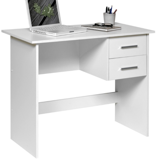 2 Drawer Writing Desk Walnut- 50-7005WN