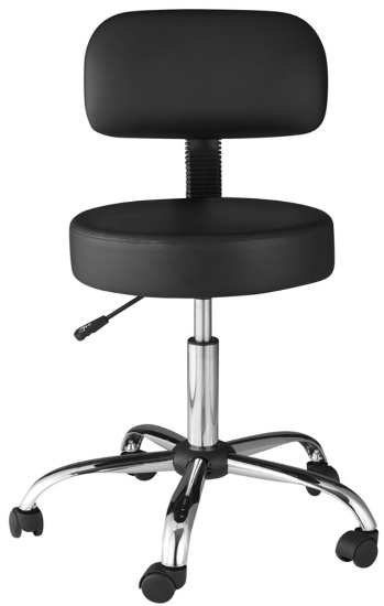 Medical Stool with Back Cushion- 60-1019