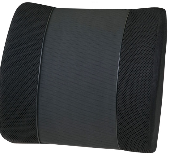 Relaxzen Lumbar Cushion with Heat/Massage- 60-2901