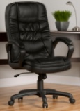 Soft Touch Highback Leather Chair- 60-5811